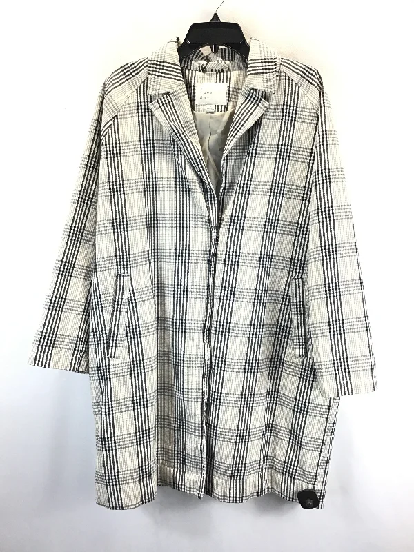 Jacket Other By A New Day In Plaid Pattern, Size: L