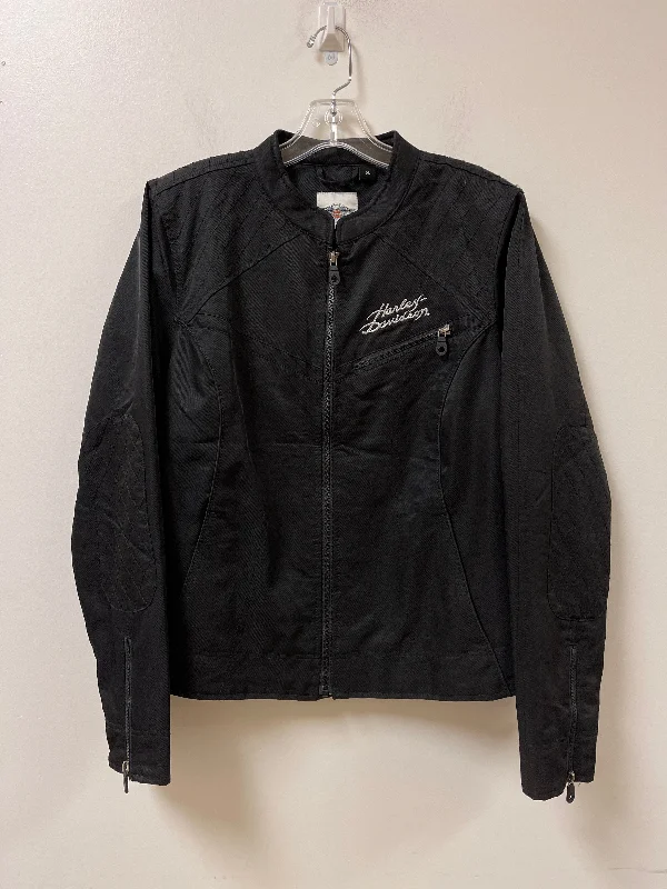 Jacket Moto By Harley Davidson In Black, Size: Xl