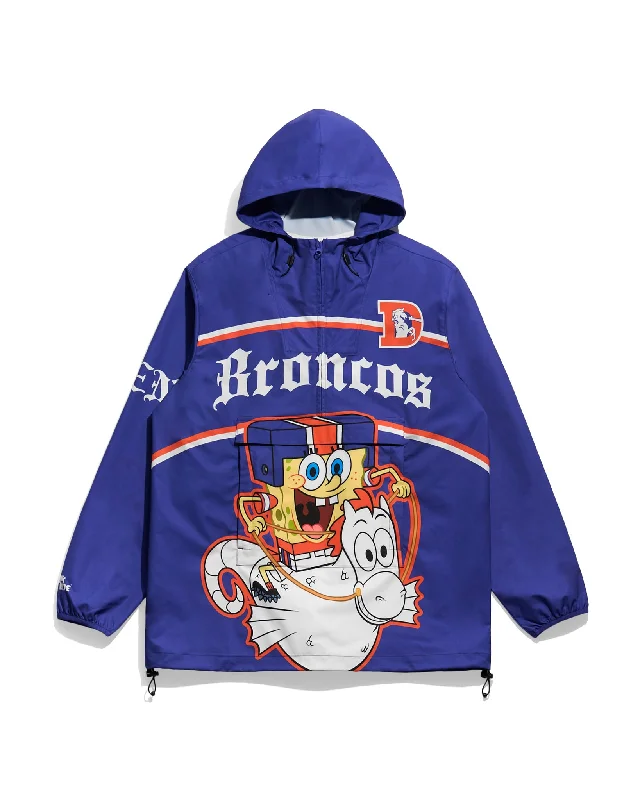 Denver Broncos Classic x SpongeBob SquarePants Anorak Jacket