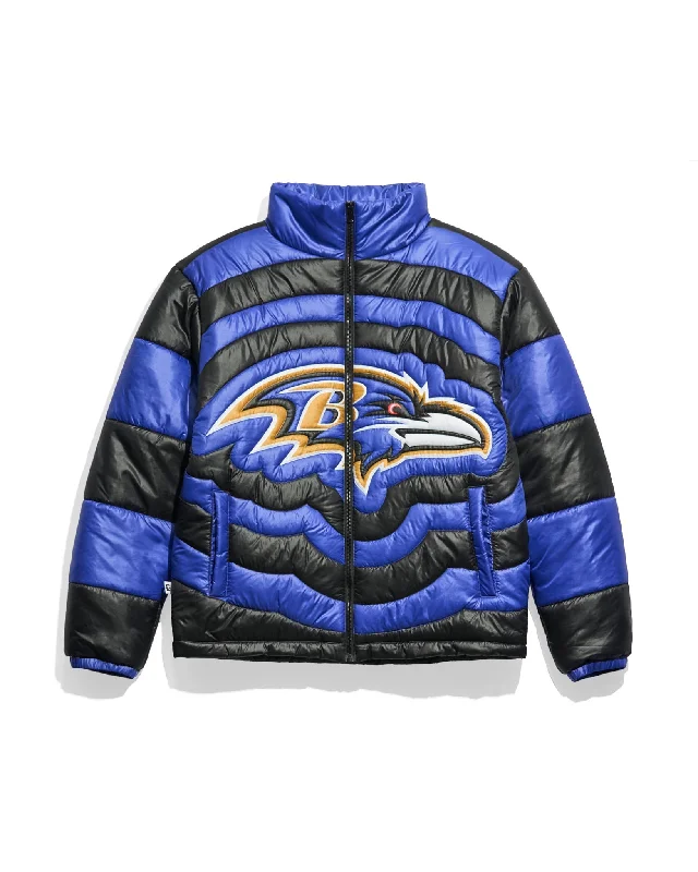 Baltimore Ravens 3D Quilted Puffer Jacket