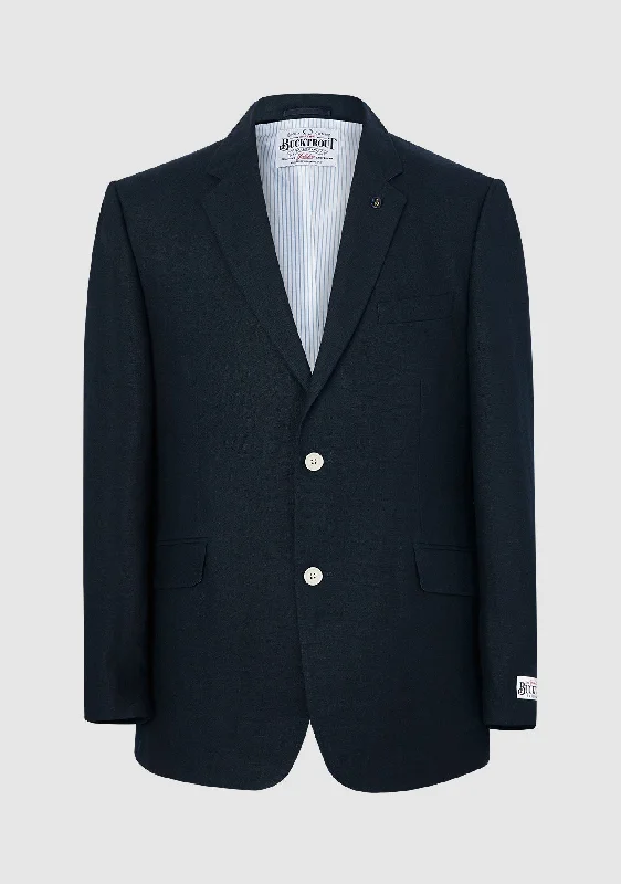 Helmsley Linen Jacket - Navy