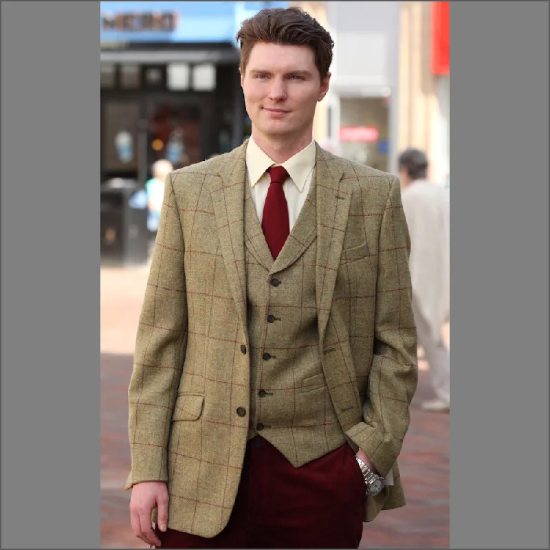 Mallalieus Gold Tweed Jacket<>