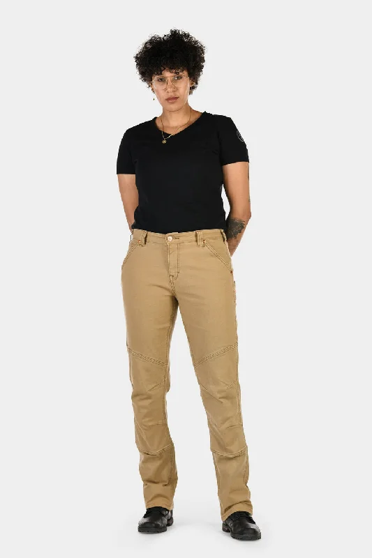 GO TO Stretch Canvas Pants - Sawdust Brown