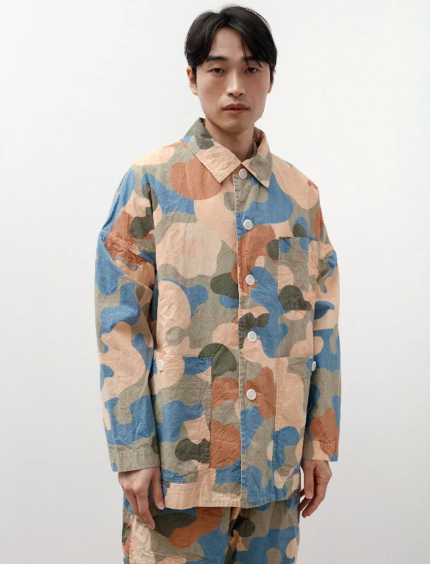 Higa Travail Jacket Camo Print