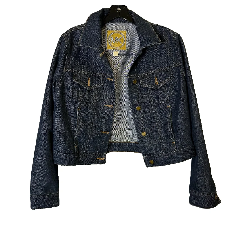 Jacket Denim By Michael by Michael Kors In Blue Denim, Size: M