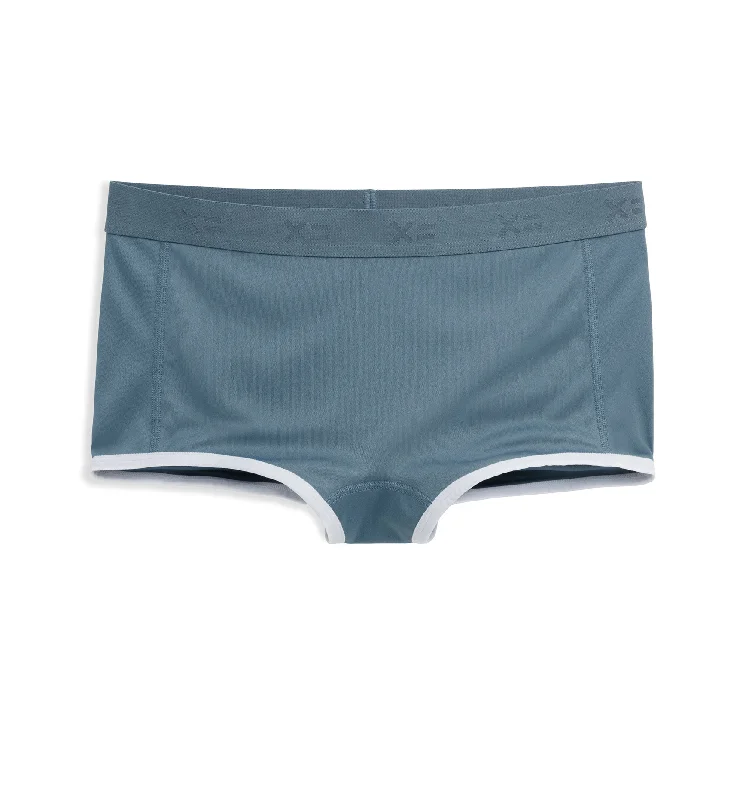 Tucking Boy Shorts - Bluestone