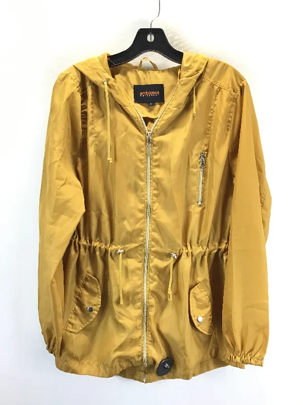 Jacket Other By Ambiance Apparel In Gold, Size: L