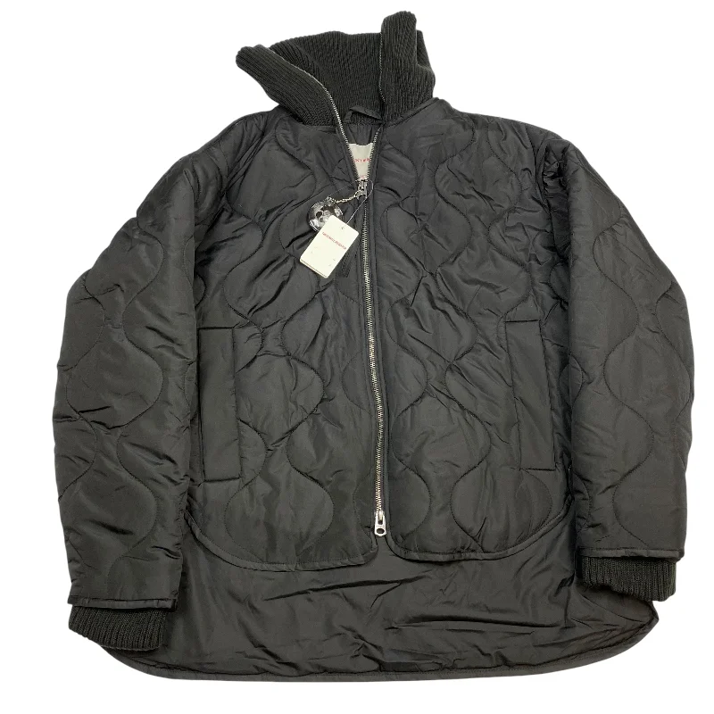 Jacket Puffer & Quilted By Lucky Brand In Black, Size: M