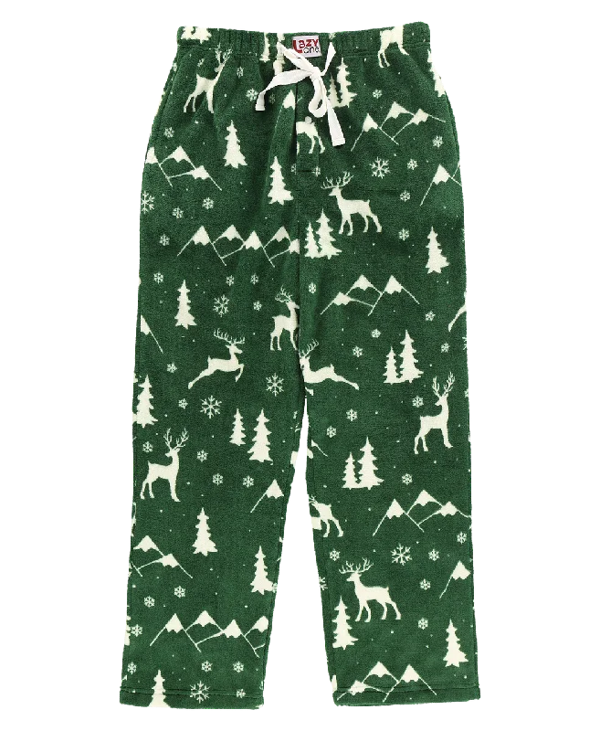 Reindeer Men's Fleece Pj Pants