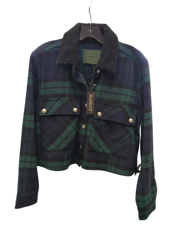 Jacket Shirt By Blanknyc In Plaid Pattern, Size: Xs