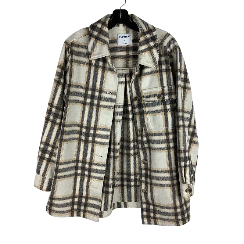 Jacket Other By Old Navy In Plaid Pattern, Size: S