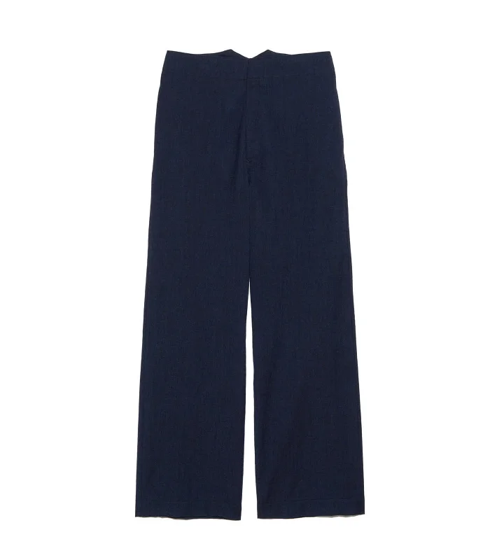 [Coming Soon]Wool Cotton Crepe Pants