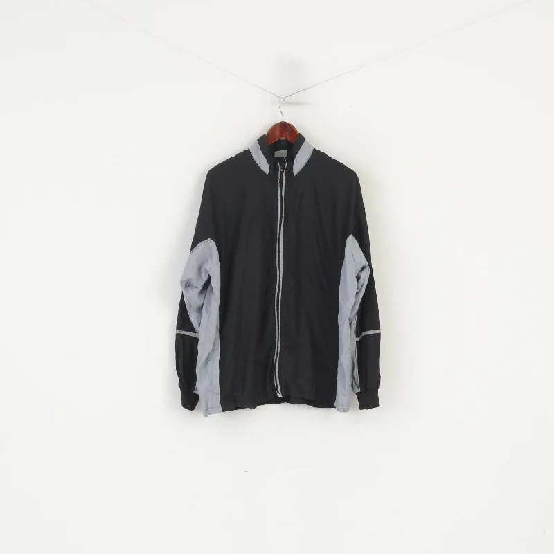 Cap The Vision Men L Jacket Black Sportswear Søværnets Sergent Full Zip Top