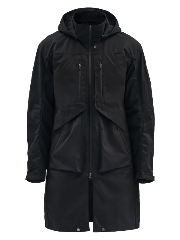 unai adjustable coat etaproof black