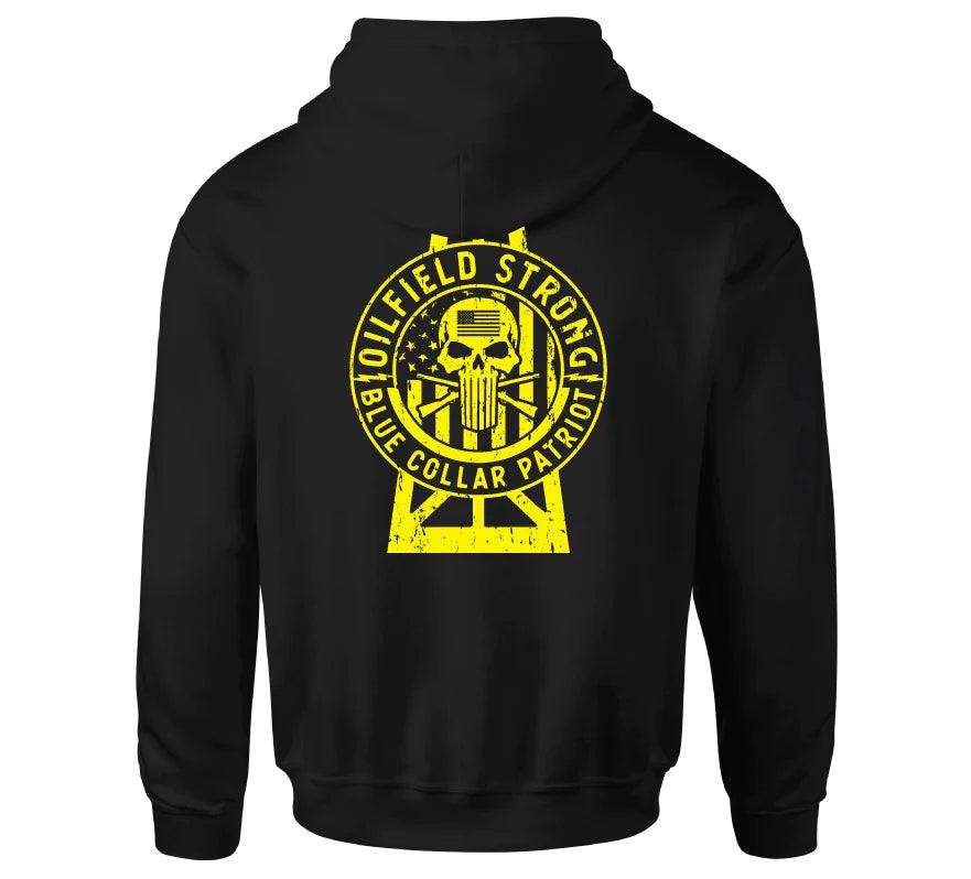 Oilfield Strong PO  Hood - Black