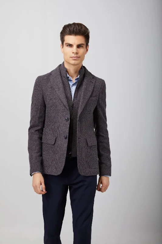 Grey Woven Sportcoat