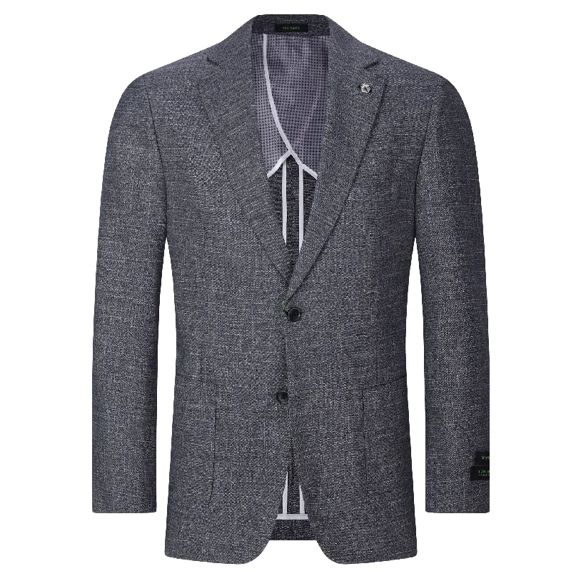 Tom Baine Men Performance solid Stretch Sport Coat