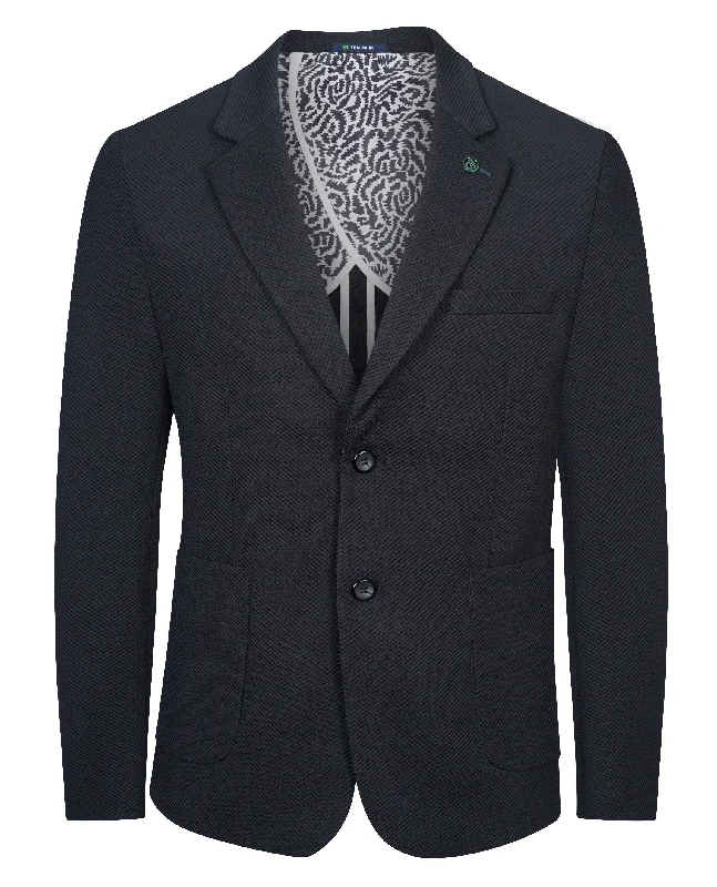 Tom Baine Slim Fit Waffle Performance Stretch Solid Sport Coat